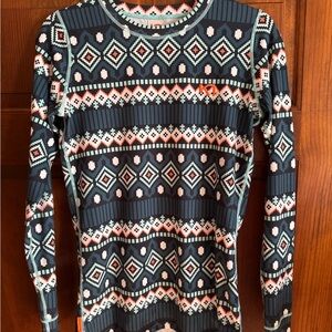 Kari Traa Multicolor Patterned Top